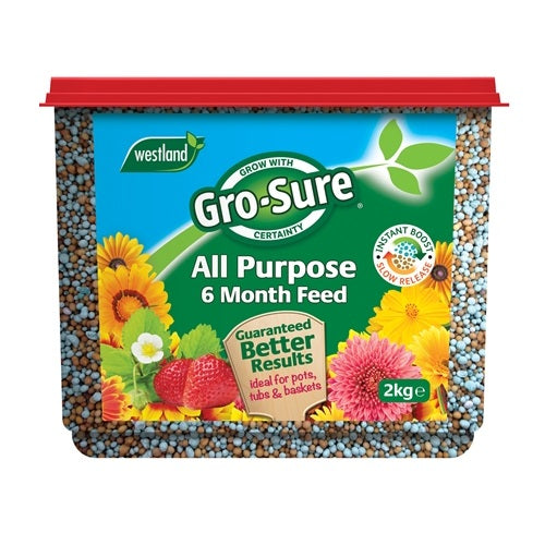 GRO-SURE ALL PURPOSE 6MONTH PLANT FEED 2KG