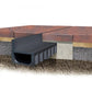BRICK SLOTTED ACO CHANNEL DRAIN 1MTR