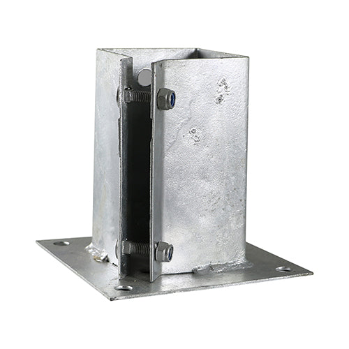 Bolt Down Fence Support - 50x50mm