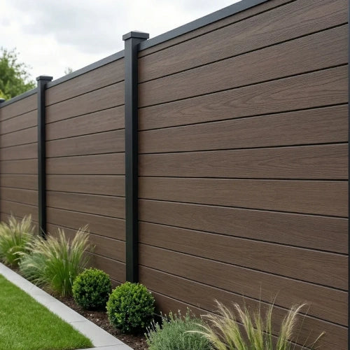 COMPOSITE WOODGRAIN FENCE PLANKS 2PK 1.79M X 150MM