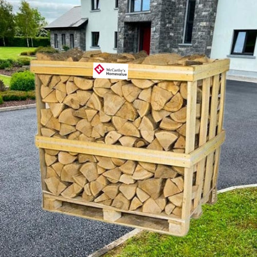 1m3 Crate Kiln Dried Ash Hardwood Logs