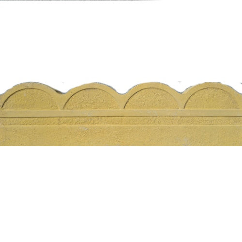 Scallop Edging - Buff