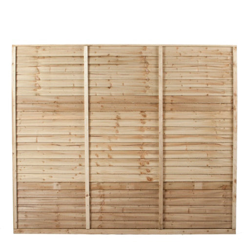 Shiplap Fence Panel P.Treated - 1.8x1.2m