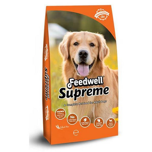 FEEDWELL SUPREME DOG FOOD 2.5KG