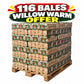 116 X Willow Warm Wood Briquettes - Full Pallet