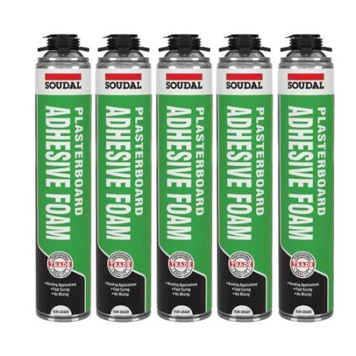 SOUDAL PLASTERBOARD ADHESIVE FOAM KIT