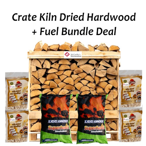 Kiln Dried Hardwood Crate Fuel Bundle Deal