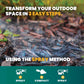 EASIHOLD 4.1L MULCH & STONE BINDER