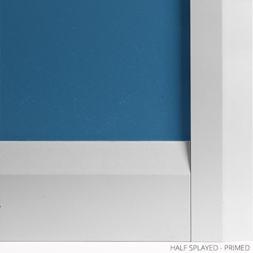 HALF SPLAYED WHITE PRIMED SKIRTING - 3.66M