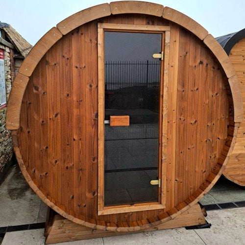 1.6M THERMOWOOD BARREL SAUNA