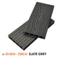 EVER-DECK COMPOSITE DECKING - SLATE GREY - DOUBLE SIDED