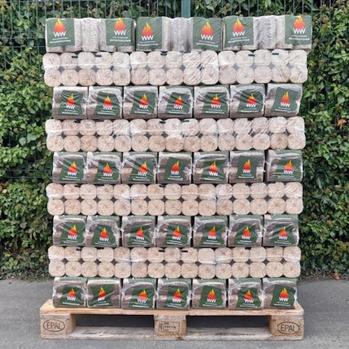 116 X Willow Warm Wood Briquettes - Full Pallet