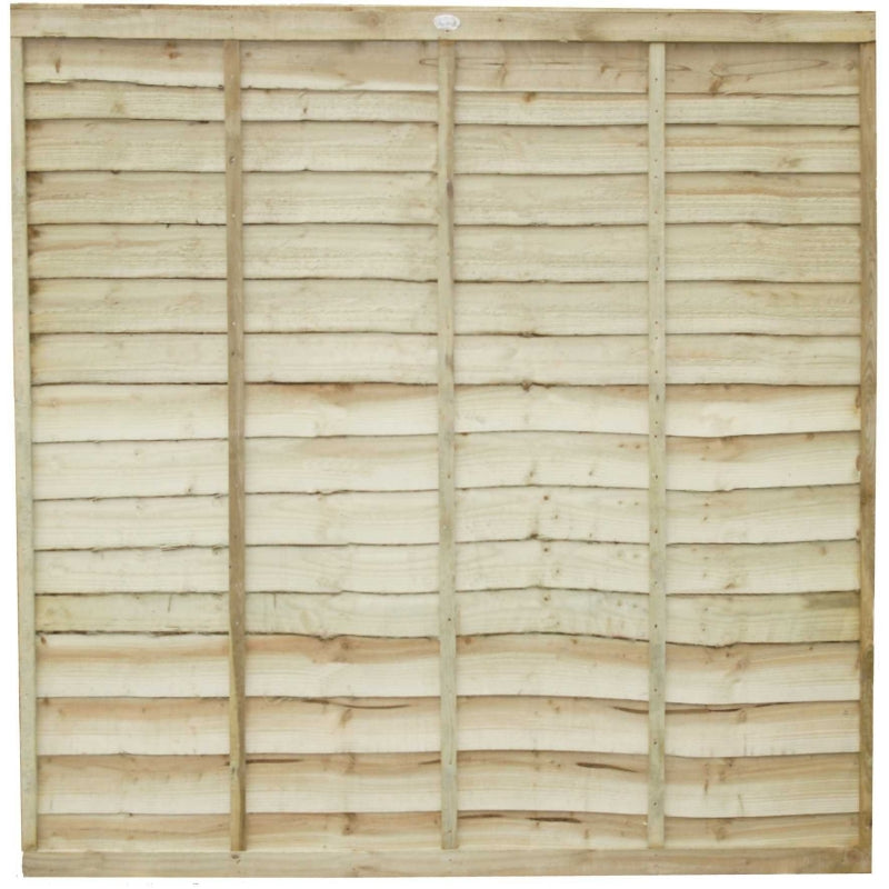Shiplap Fence Panel P.Treated - 1.8x1.8m