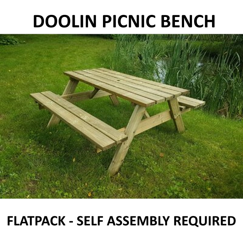 Doolin Picnic Bench - Flatpack