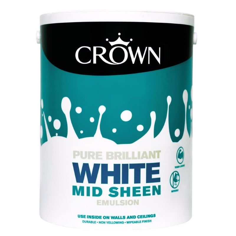 CROWN MID SHEEN BRILLIANT WHITE