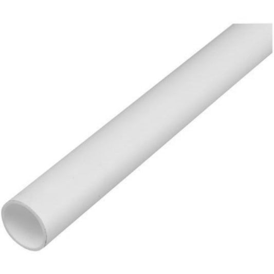 32mm White Waste Pipe - 4mtr